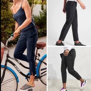 ATHLETA Brooklyn Ankle Pant Black Size 8